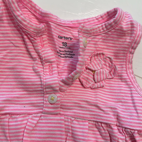 10/$10 carters romper dress 18m - Picture 2 of 4